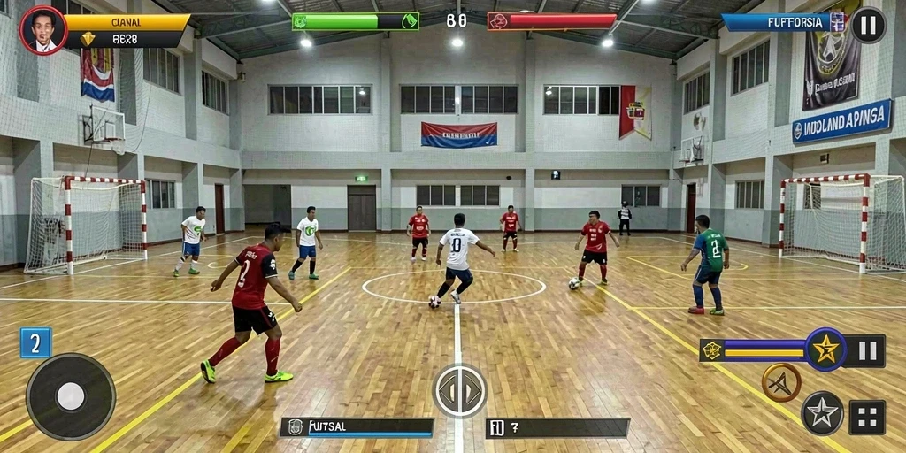 Tampilan antarmuka game yang menarik dan intuitif.
