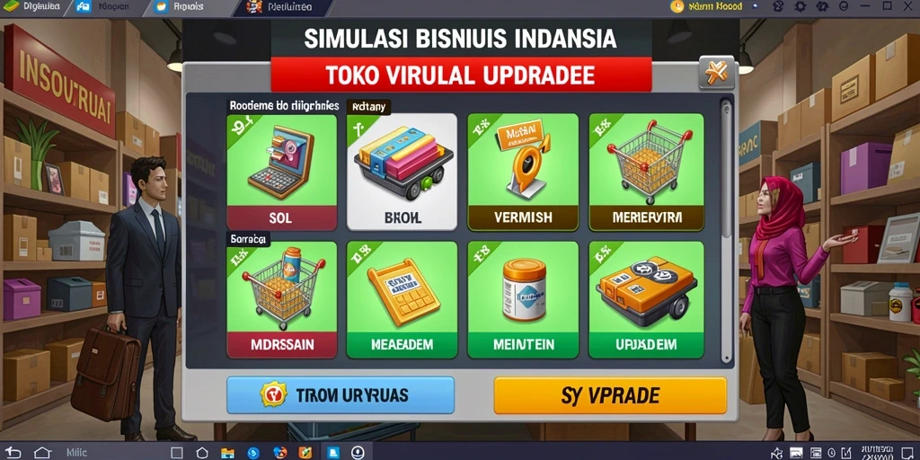 Tampilan antarmuka yang menarik dan user-friendly.