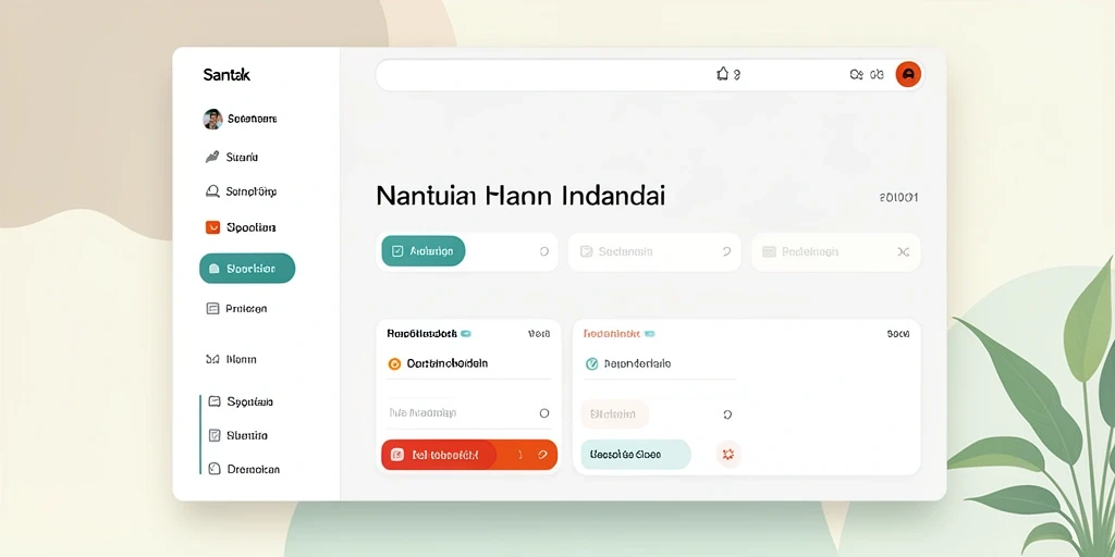 Tampilan antarmuka yang menarik dan mudah digunakan.