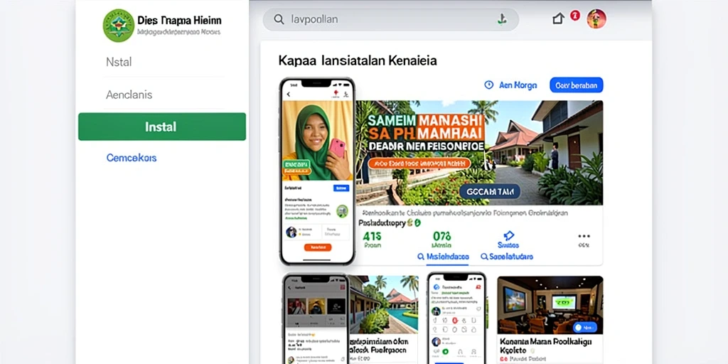 Tampilan utama FB333 yang menarik dan menyenangkan.