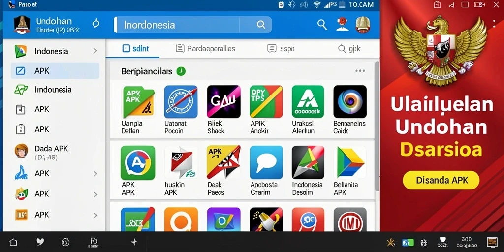 Tampilan antarmuka yang ramah pengguna dan menarik.