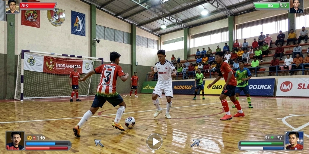 Tampilan antarmuka yang sederhana dan menarik.