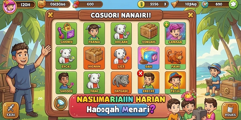 Tampilan antarmuka yang user-friendly dalam aplikasi.
