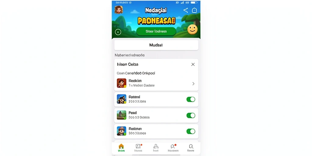 Tampilan antarmuka yang menarik dan modern.