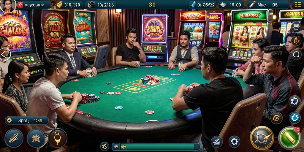 Screenshot: Tampilan utama SIA777 yang menarik dan ramah pengguna.