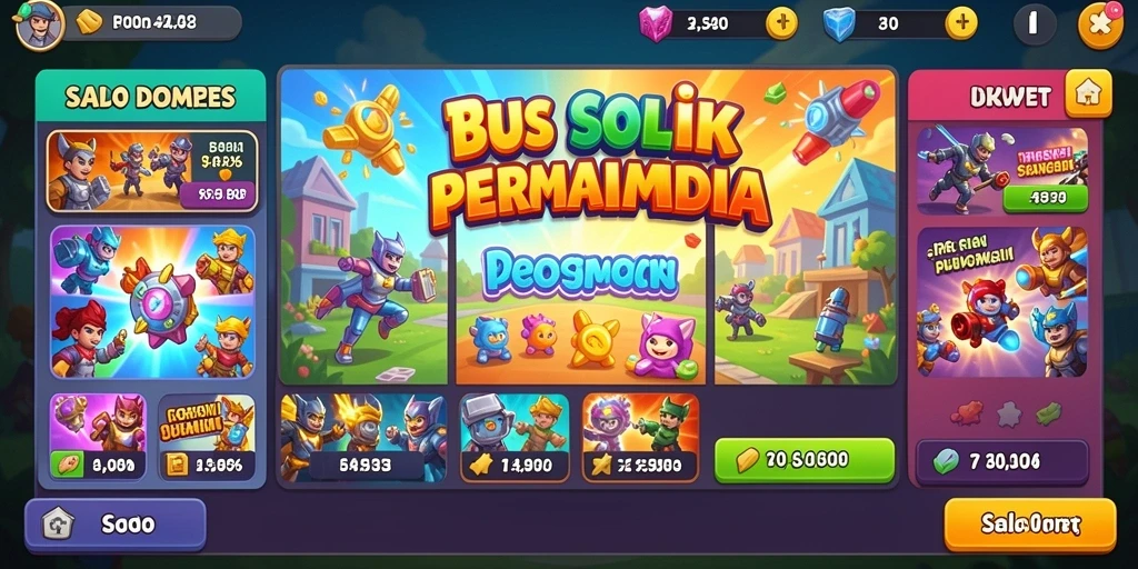 Tampilan awal yang menarik dan ramah pengguna.